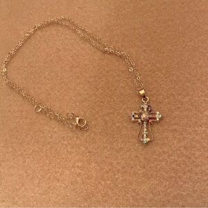 Cross Necklace  22” Brand New!